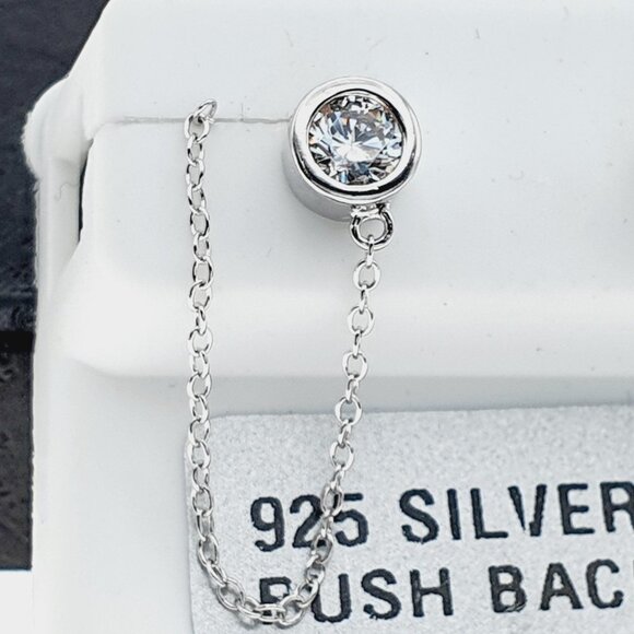 925 sterling silver luxury CZ earrings for women/girls, Best forRJUS2153 - Picture 6 of 10